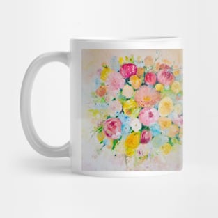 Bouquet in pastel colors Mug